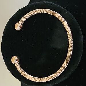 Rose gold cuff